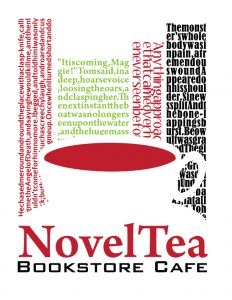 NovelTea Bookstore Cafe - Logo that I designed